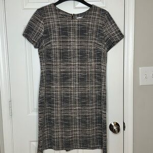 Like New Calvin Klein Plaid Dress Size 16